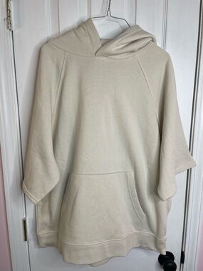 No Boundaries Neutral Cream Oversized Hoodie